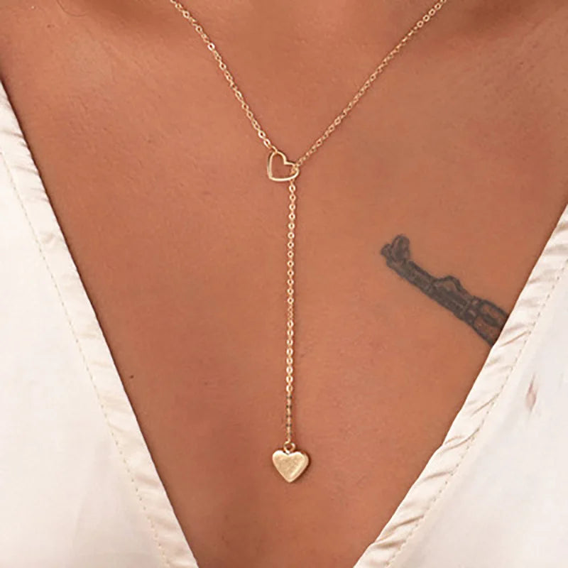 Collier Femme Ras du Cou Punk Rock Chaîne Épaisse Doré - Bijou Femme Tendance