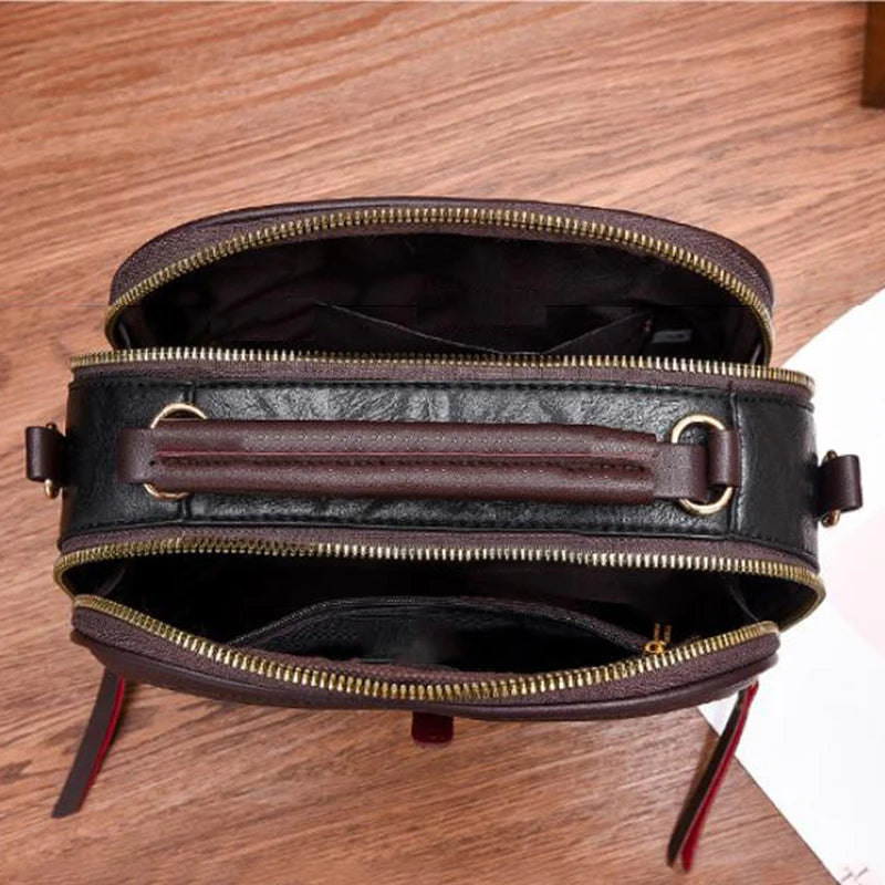 Sac à Main Femme Luxe Cuir PU Designer - Sac Bandoulière Messenger Fashion