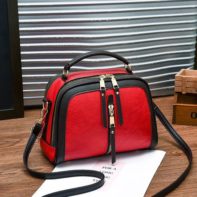Sac à Main Femme Luxe Cuir PU Designer - Sac Bandoulière Messenger Fashion