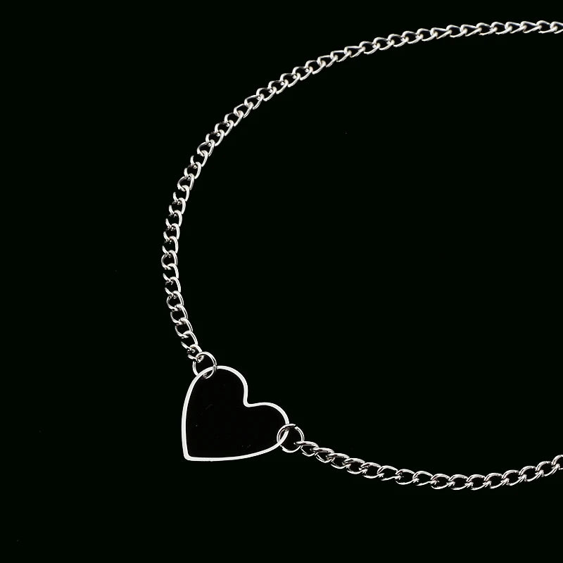 Collier Femme Ras du Cou Punk Rock Chaîne Épaisse Doré - Bijou Femme Tendance