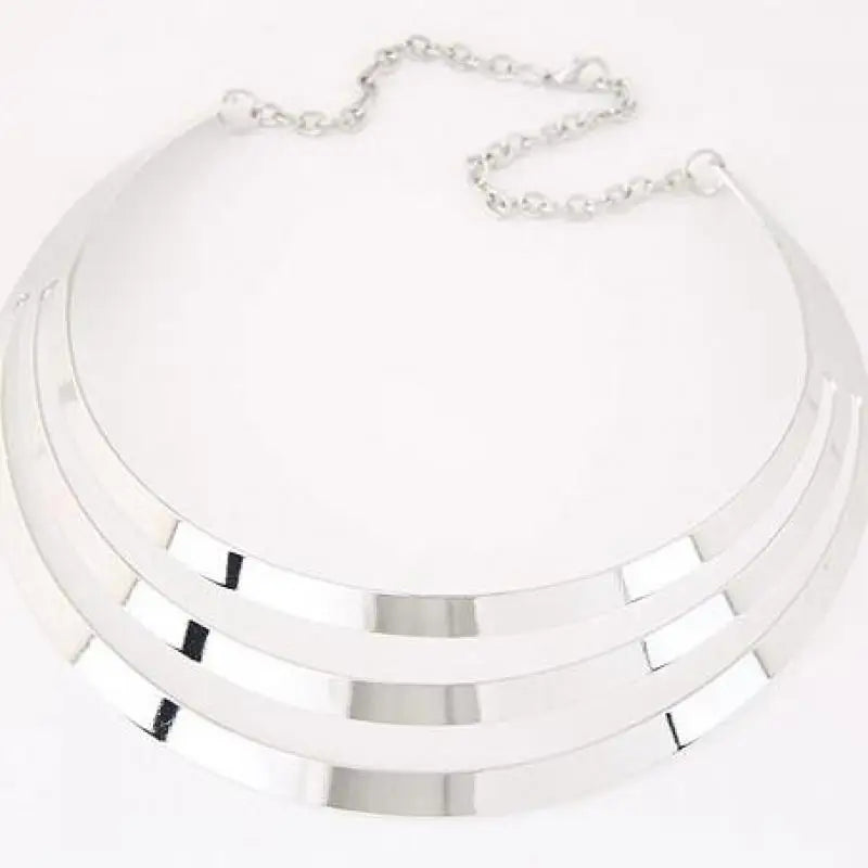 Collier Femme Maxi Statement Chunky Choker - Bijou Luxe Couleur Or Tendance Punk
