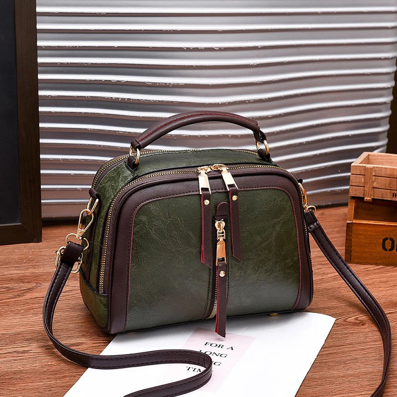 Sac à Main Femme Luxe Cuir PU Designer - Sac Bandoulière Messenger Fashion
