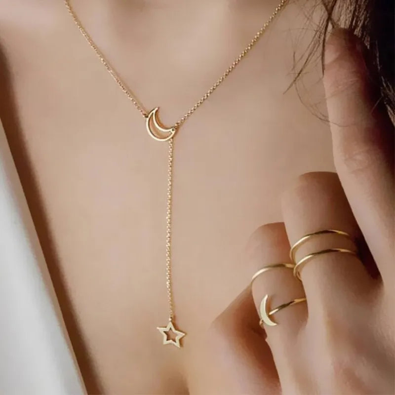 Collier Femme Ras du Cou Punk Rock Chaîne Épaisse Doré - Bijou Femme Tendance