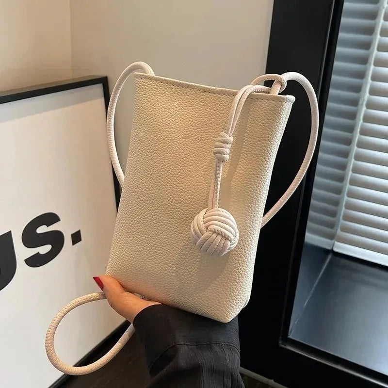 Sac à Main pour Téléphone Portable Femme Cuir PU Grande Capacité - Pochette Bandoulière UOSU