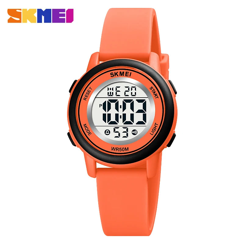 SKMEI - Montre Enfant 1721 Digitale Sport - LED Coloré - Étanche 5 ATM - Alarme
