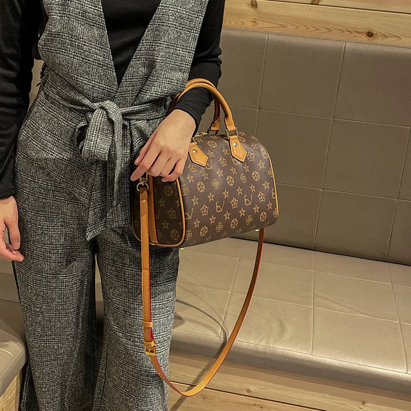 Sac à Main Femme Luxe Cuir Styliste - Fourre-Tout Bandoulière Classique Élégant