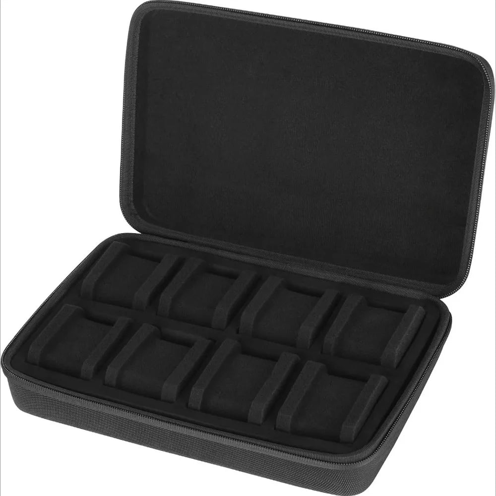 Boite Montres 10 Montres - Fermeture Éclair - Portable - Organisateur - Montres Intelligentes