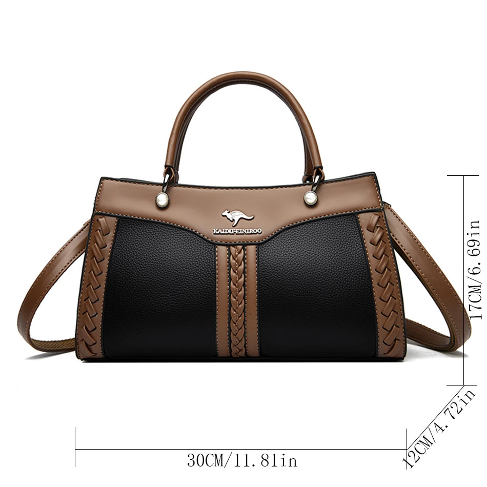 Sac à Main Femme Luxe Multi-Couches 2025 - Sac Bandoulière Designer AMYMANG