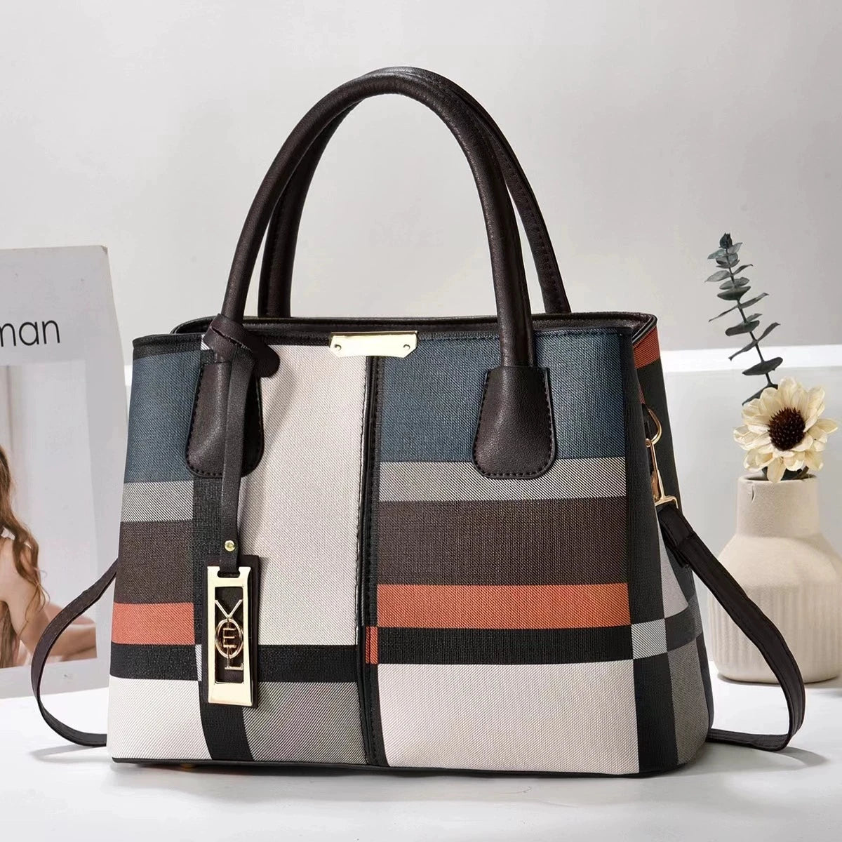 Sac à Main Femme 2025 Grande Capacité - Sac Bandoulière Fashion Casual