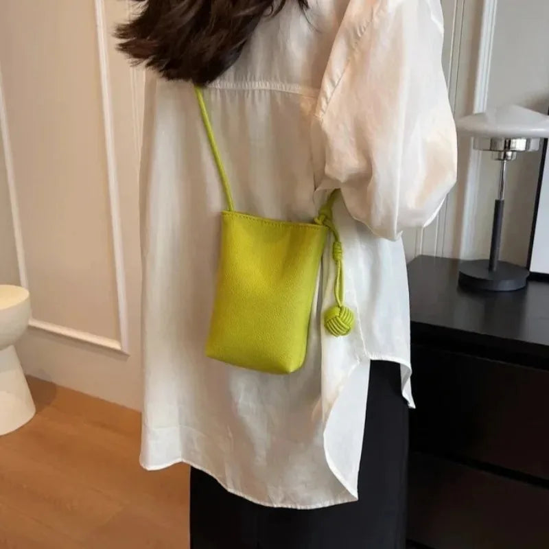 Sac à Main pour Téléphone Portable Femme Cuir PU Grande Capacité - Pochette Bandoulière UOSU