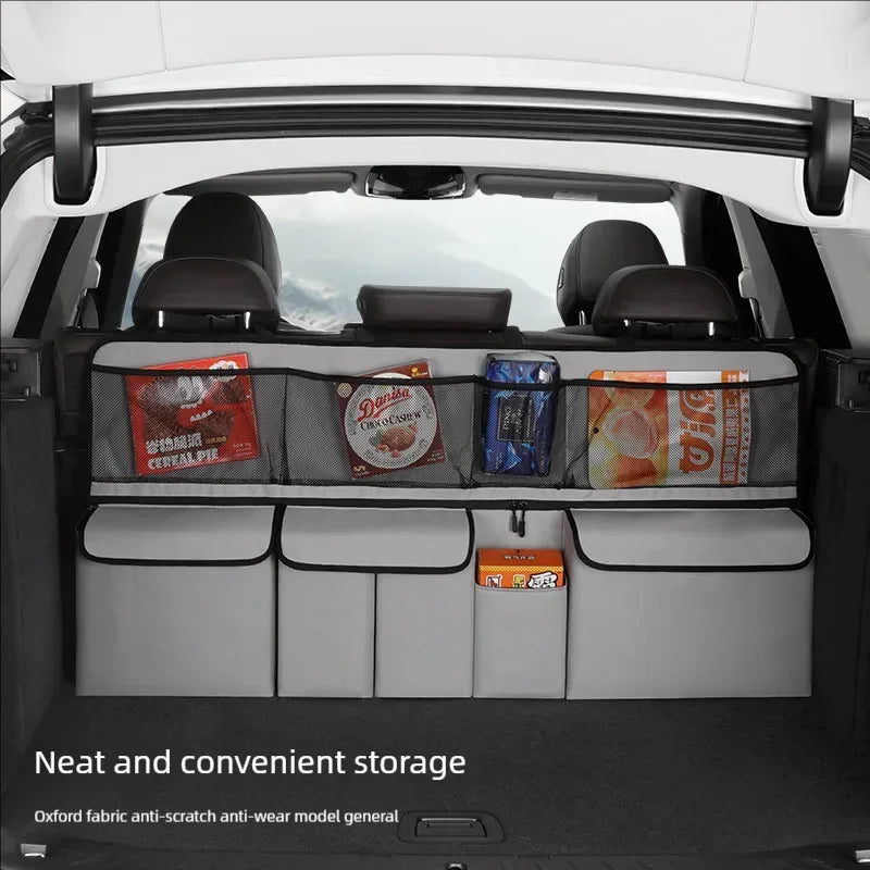 Sac de Rangement Coffre Voiture SUV - Organisateur Multifonctionnel Suspendu