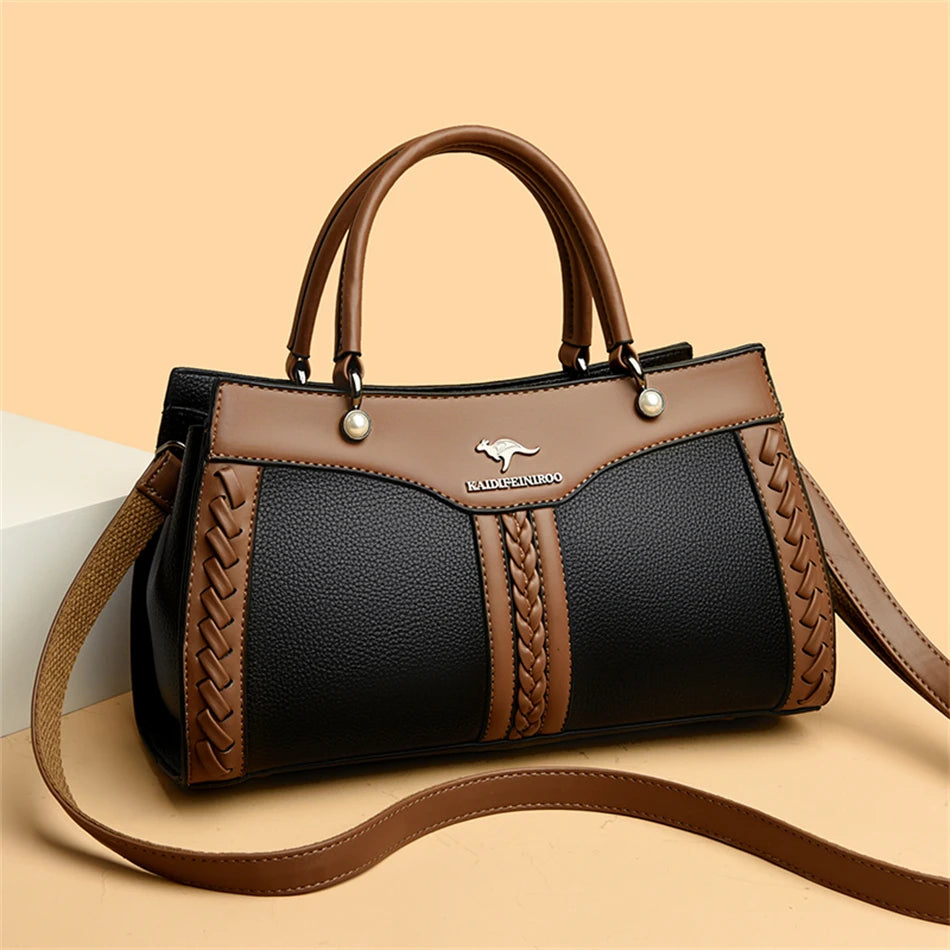 Sac à Main Femme Luxe Multi-Couches 2025 - Sac Bandoulière Designer AMYMANG