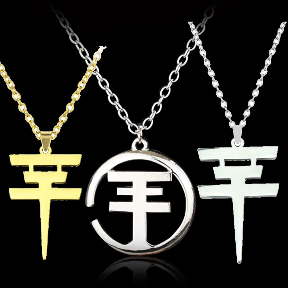 Collier Pendentif Tokio Hotel - Bijou Fan Unisexe Rock