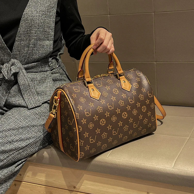 Sac à Main Femme Luxe Cuir Styliste - Fourre-Tout Bandoulière Classique Élégant