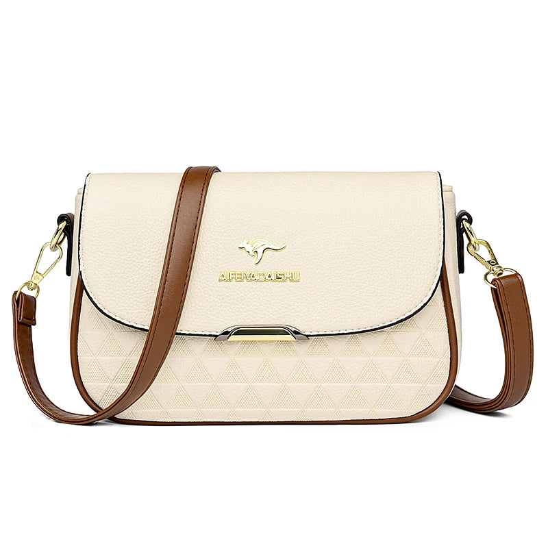 Sac à Main Femme Luxe Cuir Synthétique - Sac Bandoulière Designer VANDERWAH