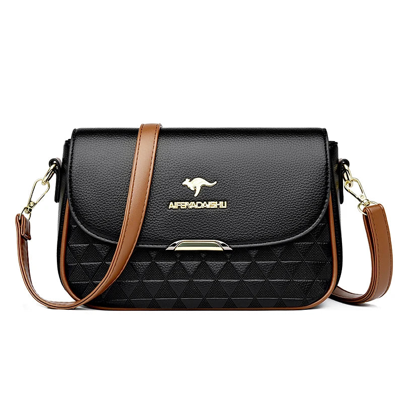 Sac à Main Femme Luxe Cuir Synthétique - Sac Bandoulière Designer VANDERWAH