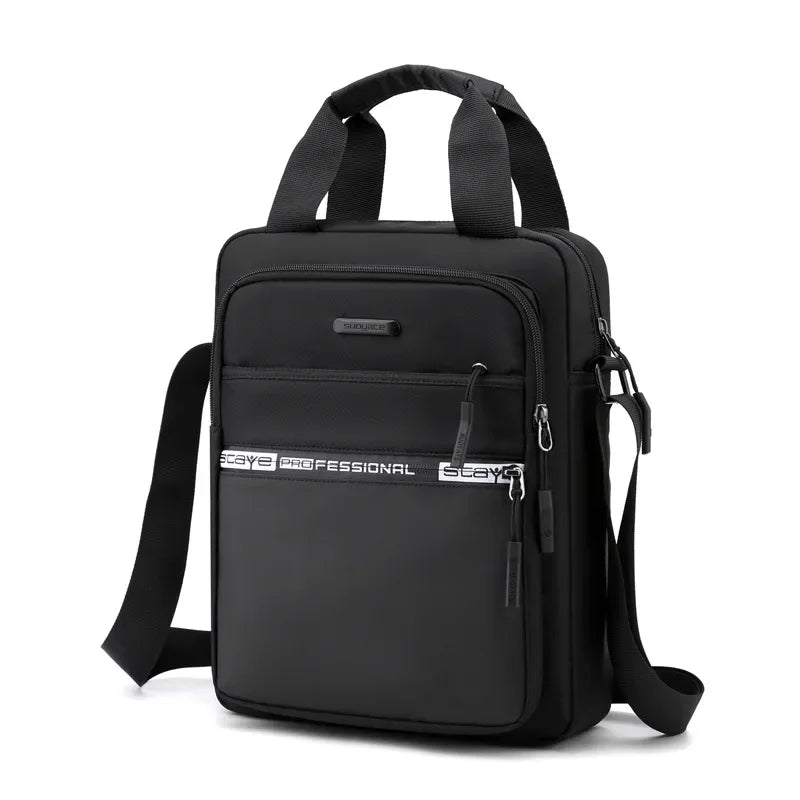 Sacoche Homme Grande Capacité Nylon - Sac Bandoulière Voyage Messenger