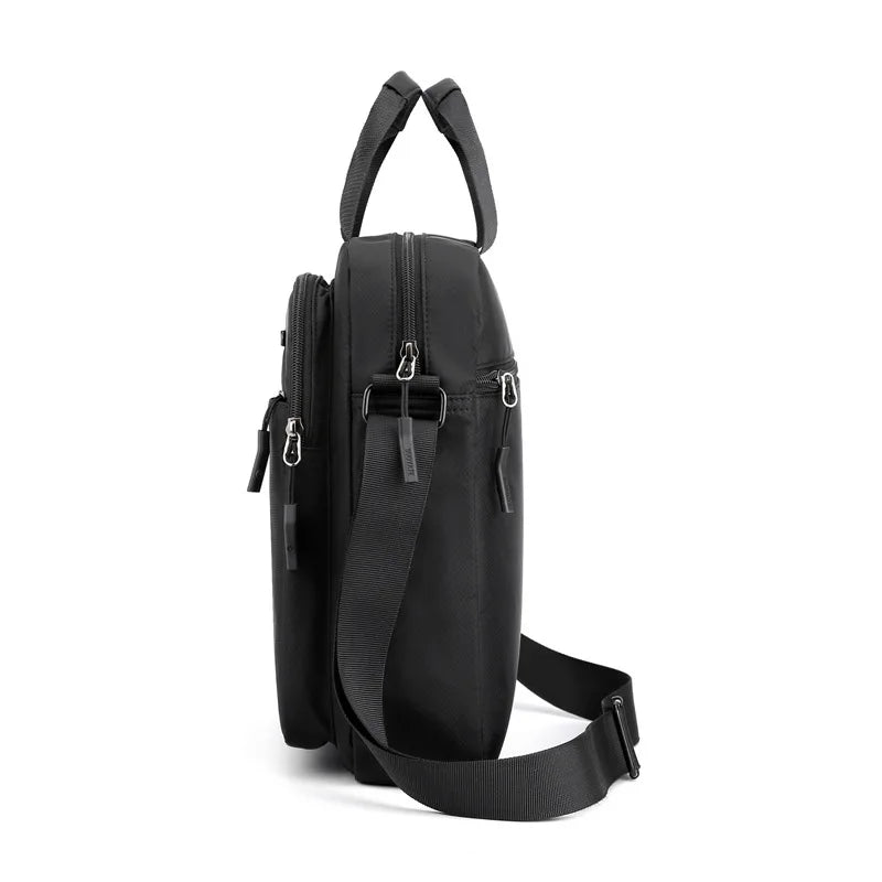 Sacoche Homme Grande Capacité Nylon - Sac Bandoulière Voyage Messenger