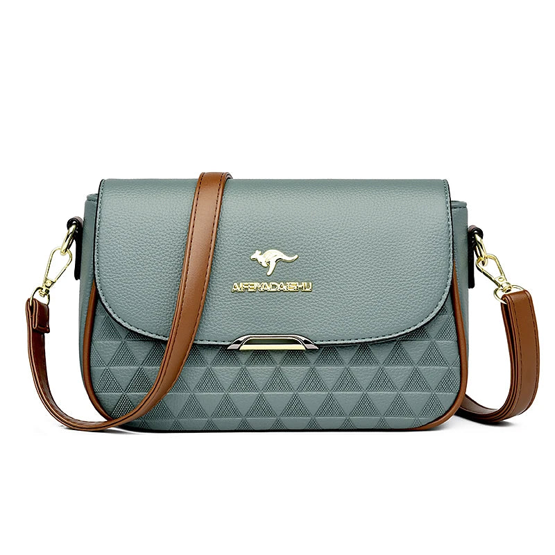 Sac à Main Femme Luxe Cuir Synthétique - Sac Bandoulière Designer VANDERWAH