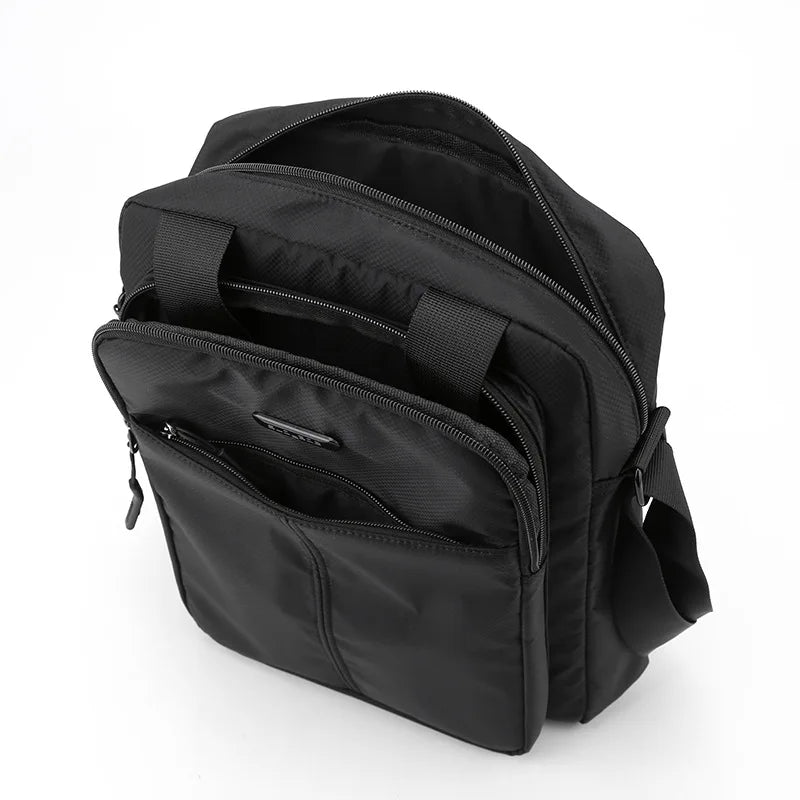 Sacoche Homme Grande Capacité Nylon - Sac Bandoulière Voyage Messenger
