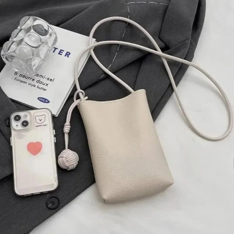 Sac à Main pour Téléphone Portable Femme Cuir PU Grande Capacité - Pochette Bandoulière UOSU