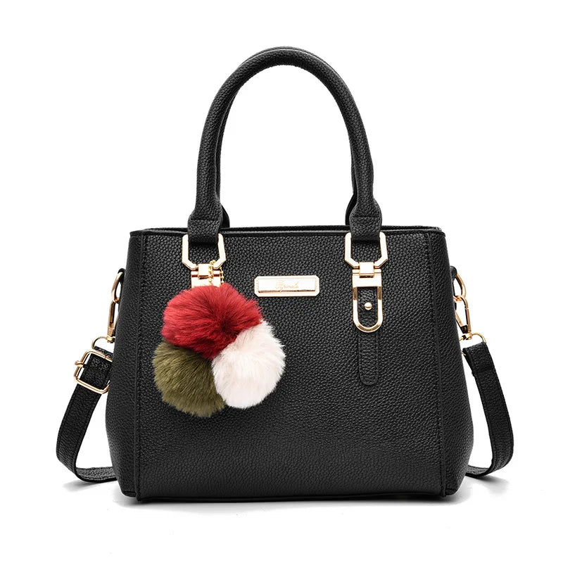 Sac à Main Femme Grande Capacité Cuir PU - Sac Bandoulière Messenger Fashion