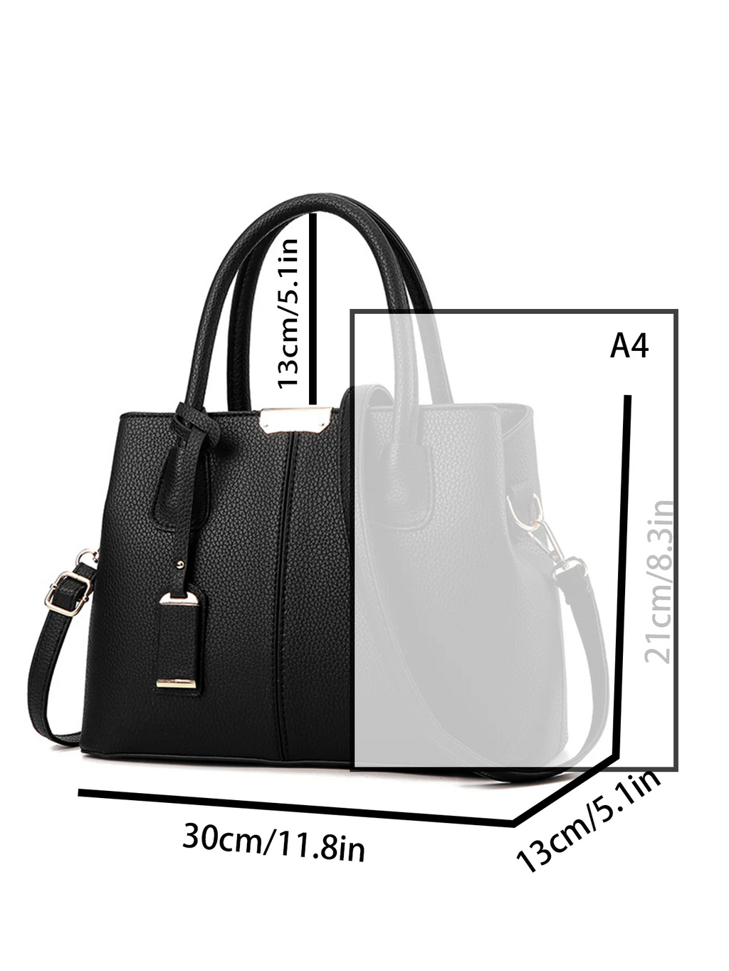 Sac à Main Femme Texture Haut de Gamme - Sac Bandoulière Oblique Européen