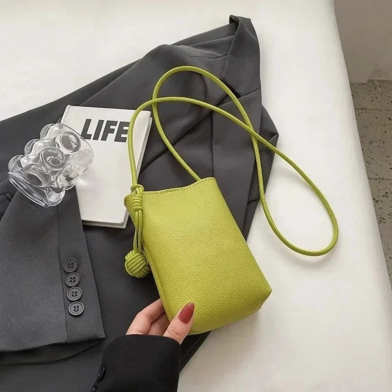 Sac à Main pour Téléphone Portable Femme Cuir PU Grande Capacité - Pochette Bandoulière UOSU