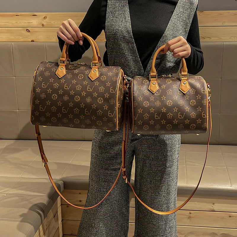Sac à Main Femme Luxe Cuir Styliste - Fourre-Tout Bandoulière Classique Élégant