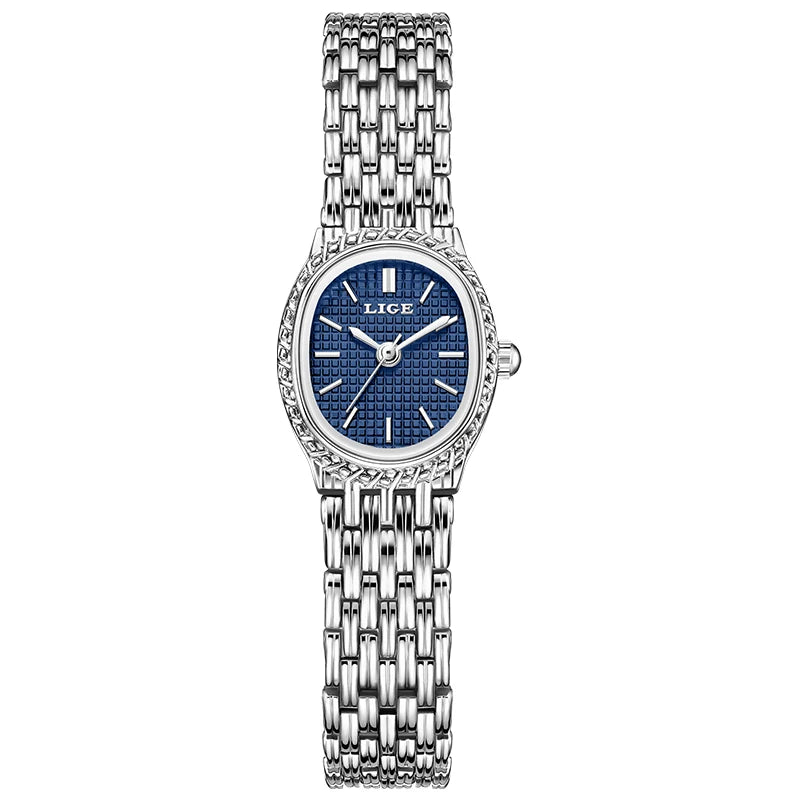 Montre Femme LIGE 2026 Luxe - Bracelet Acier Étanche Élégante Quartz