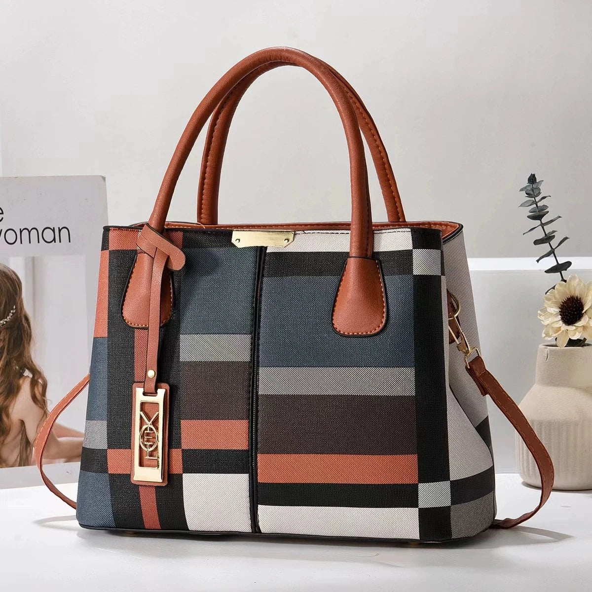 Sac à Main Femme 2025 Grande Capacité - Sac Bandoulière Fashion Casual