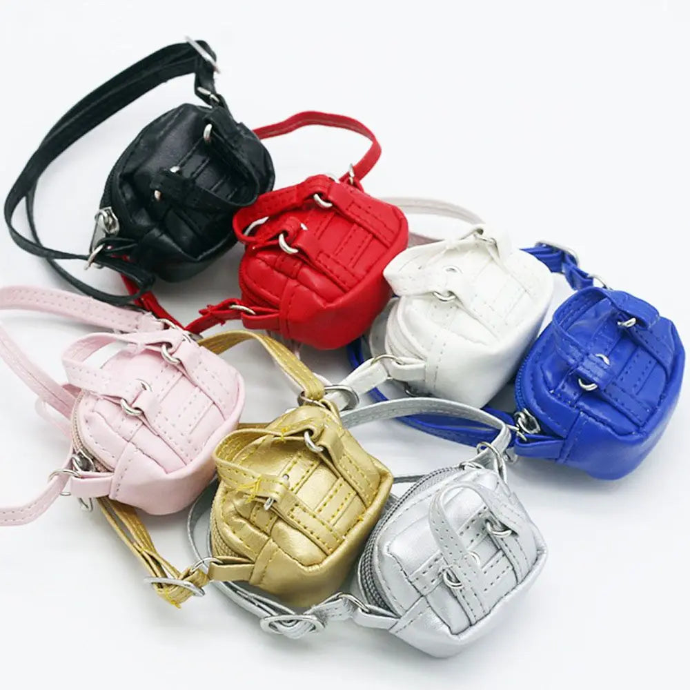 Sac à Main Femme - Mini Sac Bandoulière Poupée BJD 1/6 1/8 - Accessoire Fait Main Mignon