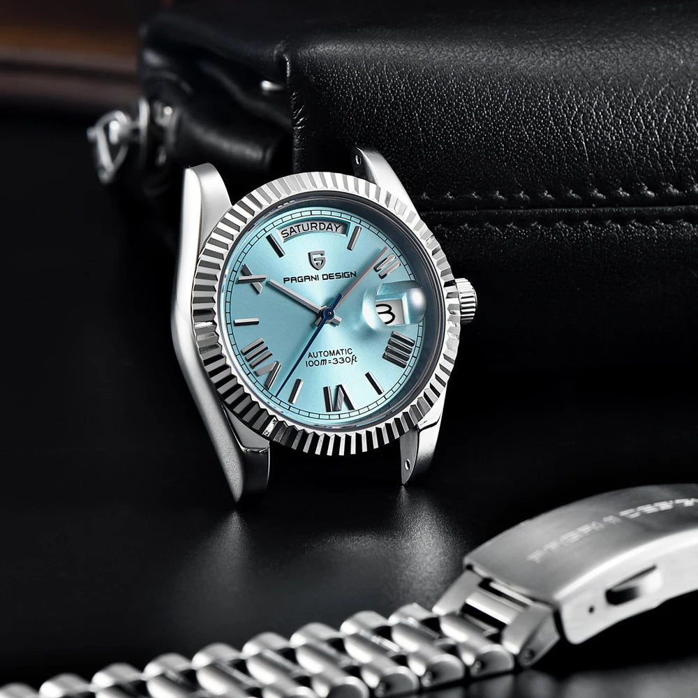 Montre Automatique Homme PAGANI DESIGN 2026 - Mécanique Luxe Verre Saphir