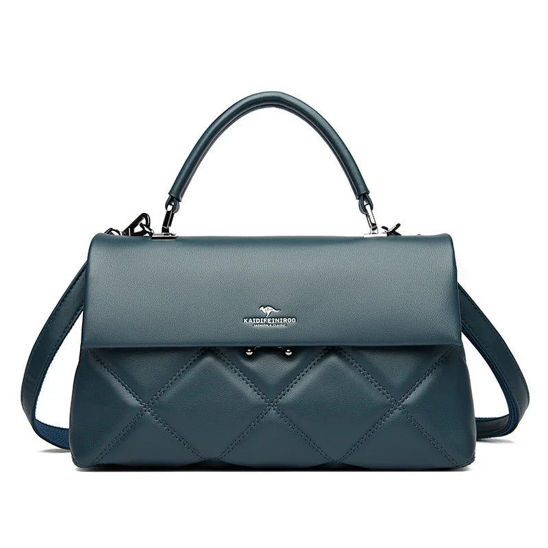Sac à Main Femme Tendance Coréenne Cuir Souple - Sac Bandoulière Designer YaLePuck