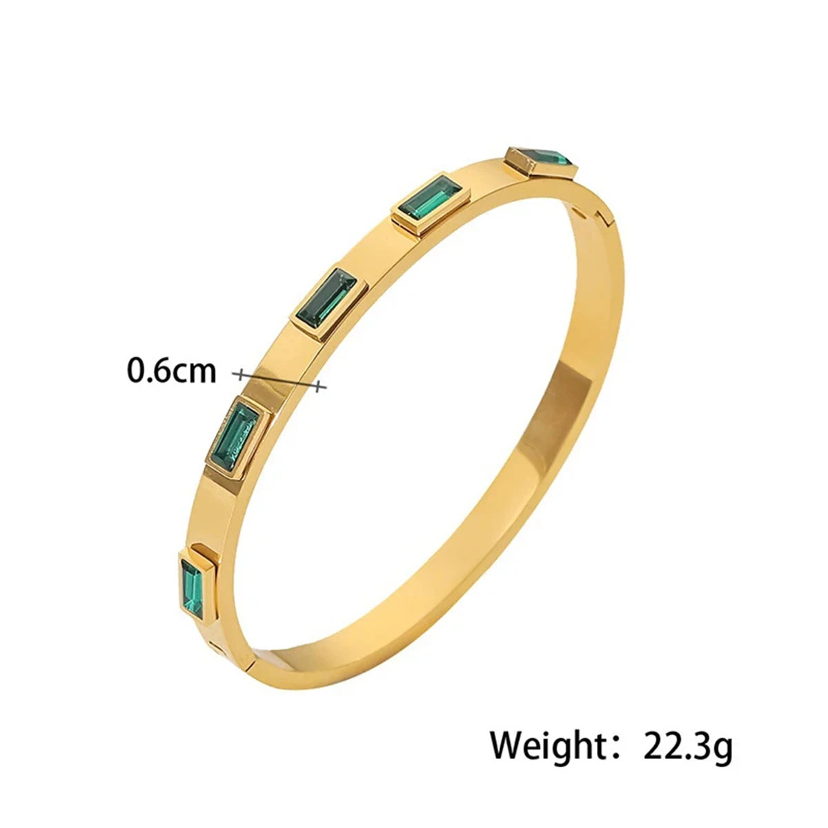 Bracelet Femme Chaîne Acier Inoxydable Plaqué Or 18K - Bijou Femme Étanche