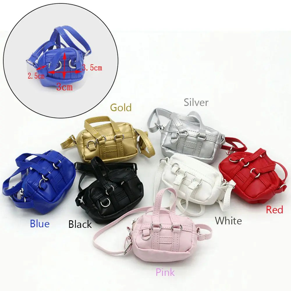 Sac à Main Femme - Mini Sac Bandoulière Poupée BJD 1/6 1/8 - Accessoire Fait Main Mignon