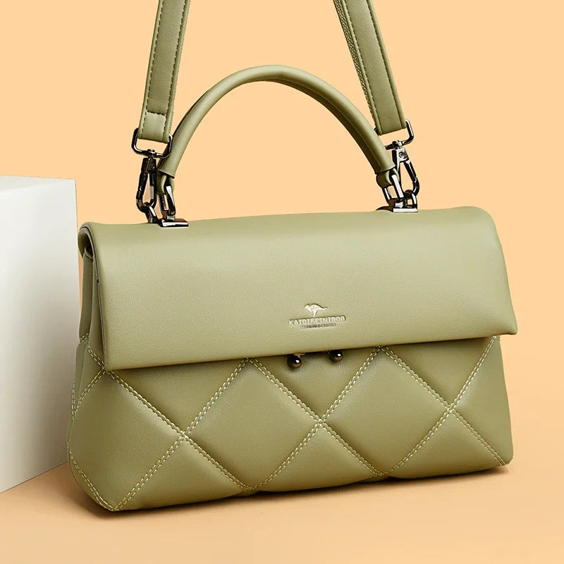 Sac à Main Femme Tendance Coréenne Cuir Souple - Sac Bandoulière Designer YaLePuck