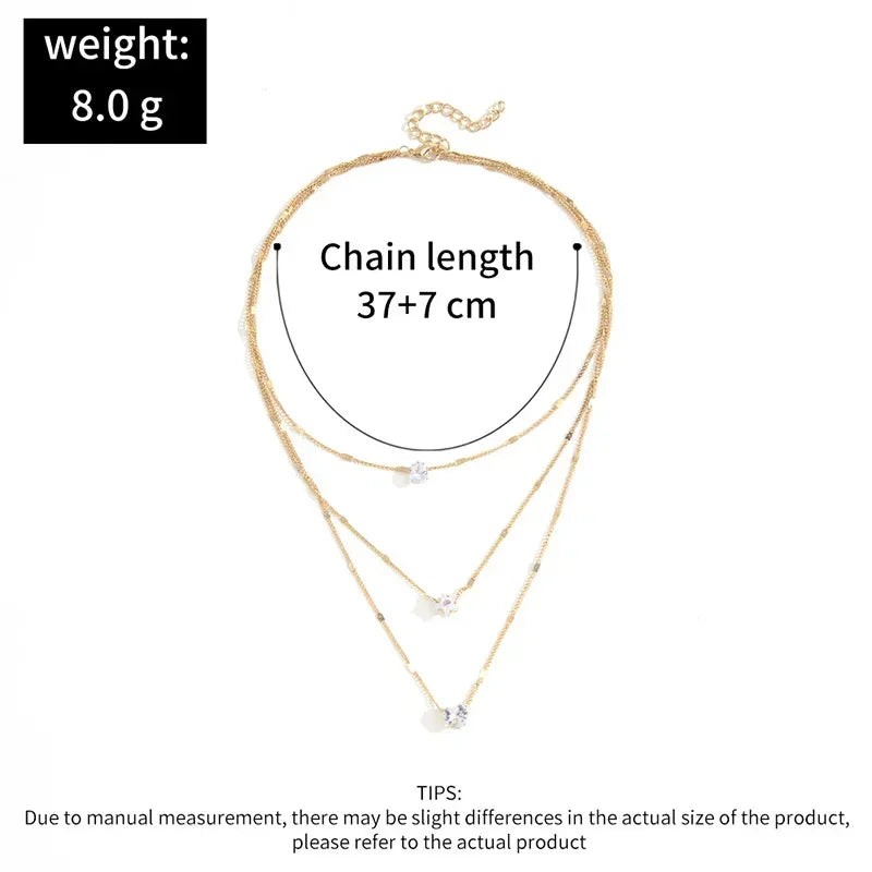 Collier Femme Plaqué Or Argent avec Perles - Pendentif Cœur 14K Tendance