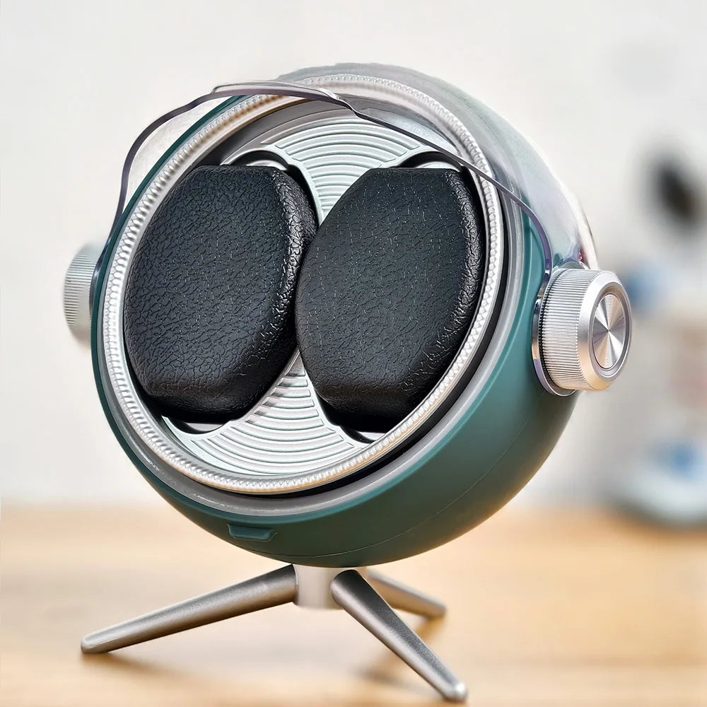 Remontoir à Montres Automatique MERY Luxe - Rotatif Silencieux - LED - Anti-Magnétisation - Acrylique