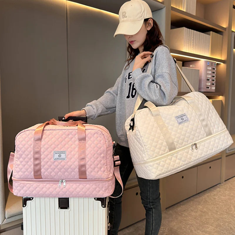 Sac à Main de Sport Grande Capacité Femme - Sac à Main Yoga Gym - Design Compartiments