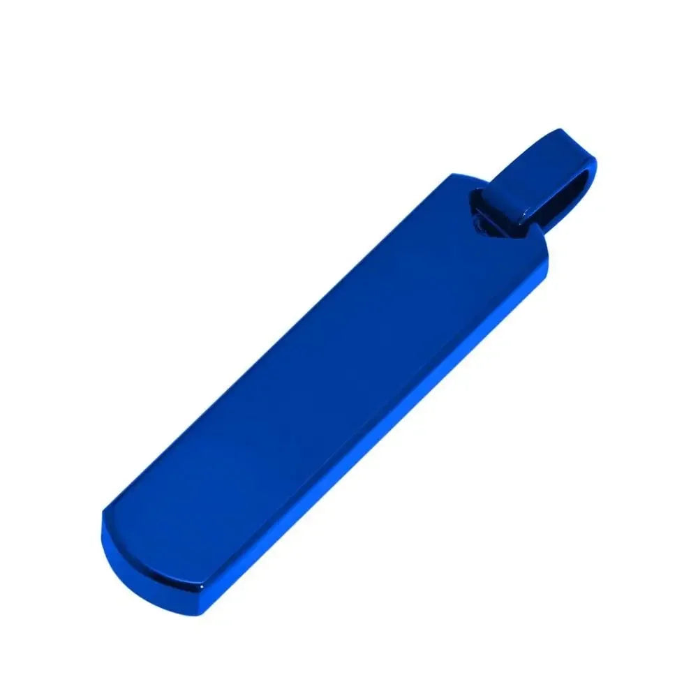 Collier Chaîne Clavicule Homme Barre Rectangle Géométrique - Acier Inoxydable Tendance