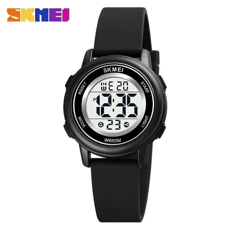 SKMEI - Montre Enfant 1721 Digitale Sport - LED Coloré - Étanche 5 ATM - Alarme