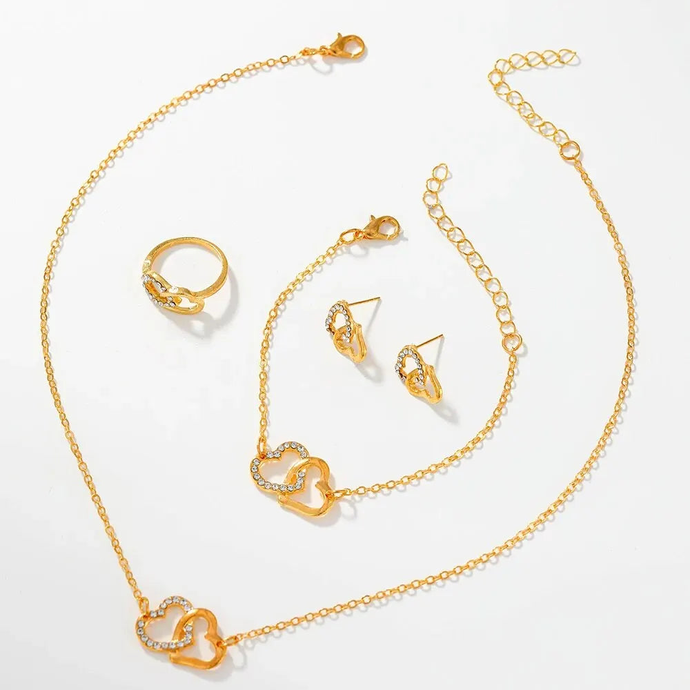 LIGE - Montre Femme à Quartz, Horloge, Cadran Romain, Design de Marque de Luxe, Décontracté, 6 Pièces