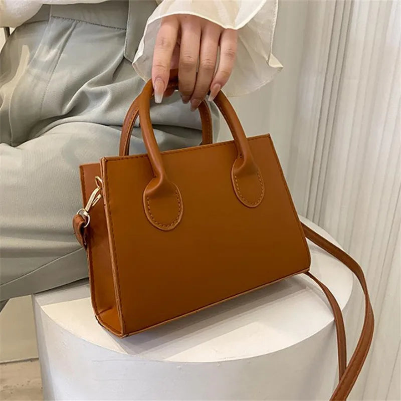 Sac à Main Femme Carré Minimaliste - Sac Bandoulière Designer FXZLLQ