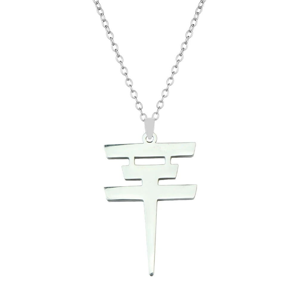 Collier Pendentif Tokio Hotel - Bijou Fan Unisexe Rock