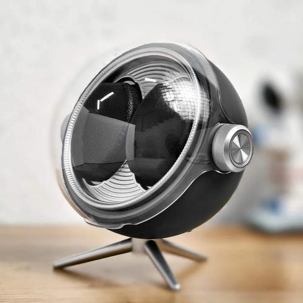 Remontoir à Montres Automatique MERY Luxe - Rotatif Silencieux - LED - Anti-Magnétisation - Acrylique