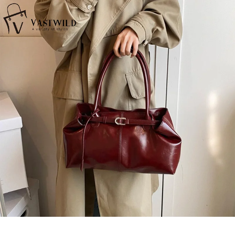 Sac à Main Femme Vintage Grande Capacité 2025 - Cabas Travail Underarm ABQP