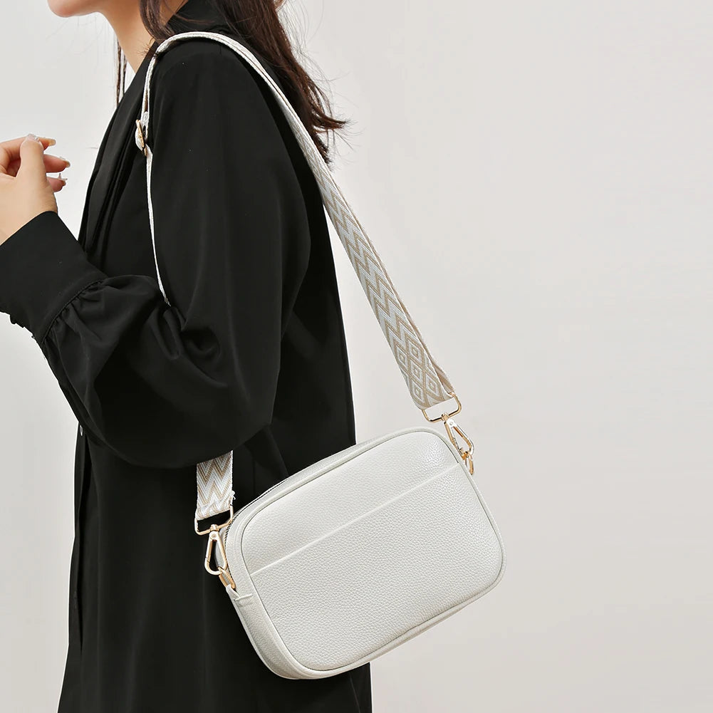 Sac à Main Femme Cuir PU Designer 2025 - Cabas Luxe Bandoulière Messenger