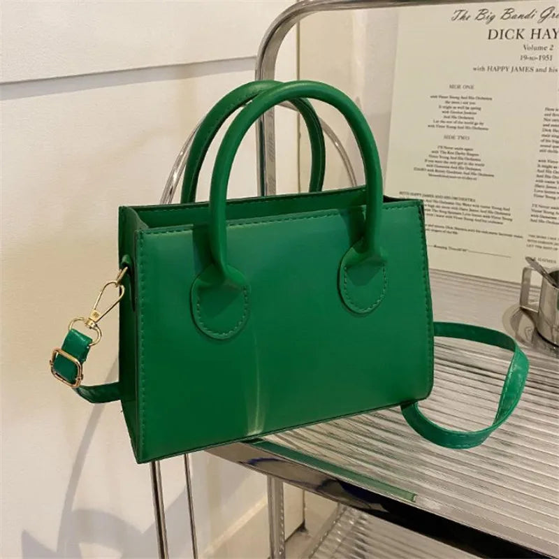 Sac à Main Femme Carré Minimaliste - Sac Bandoulière Designer FXZLLQ