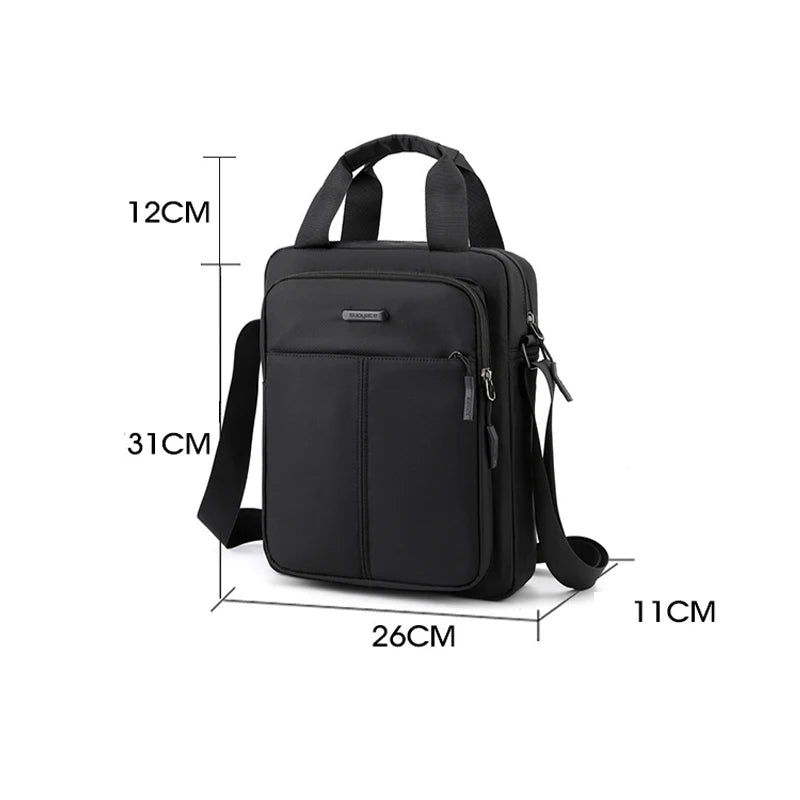 Sacoche Homme Grande Capacité Nylon - Sac Bandoulière Voyage Messenger